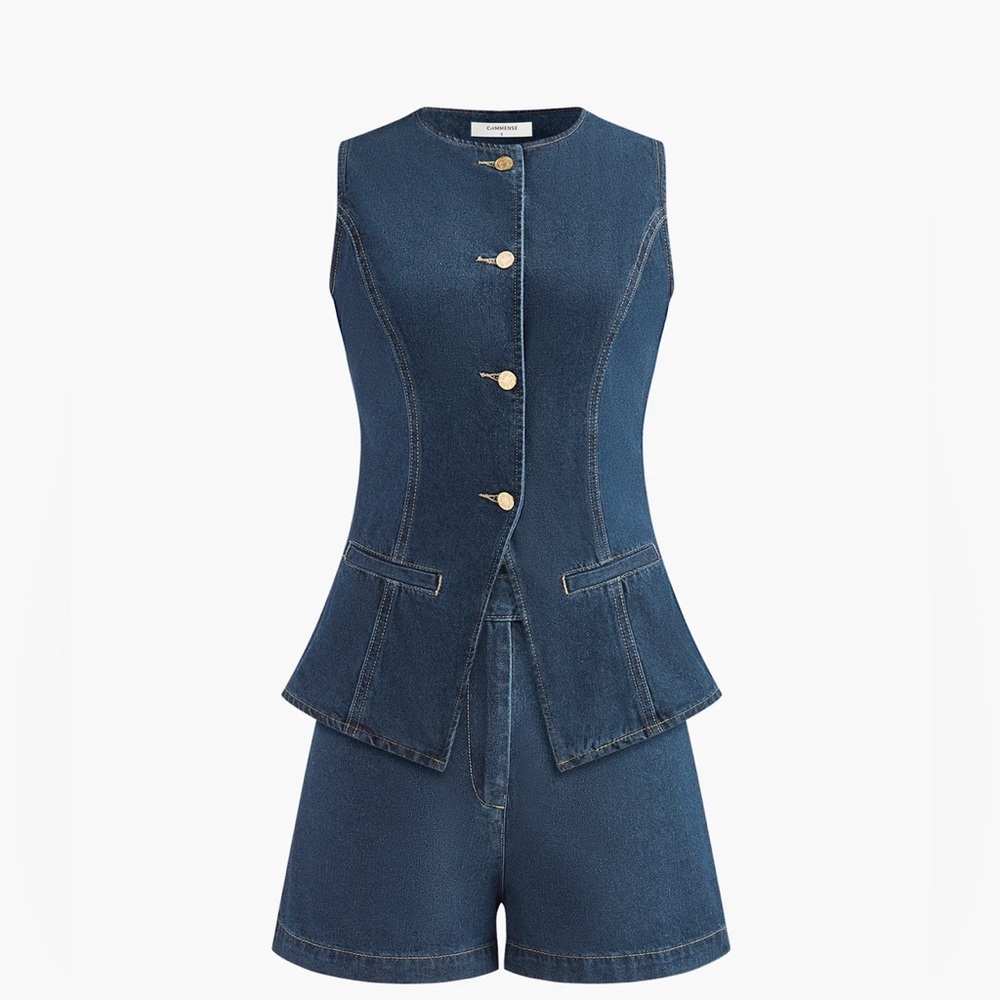 Commense Denim Set